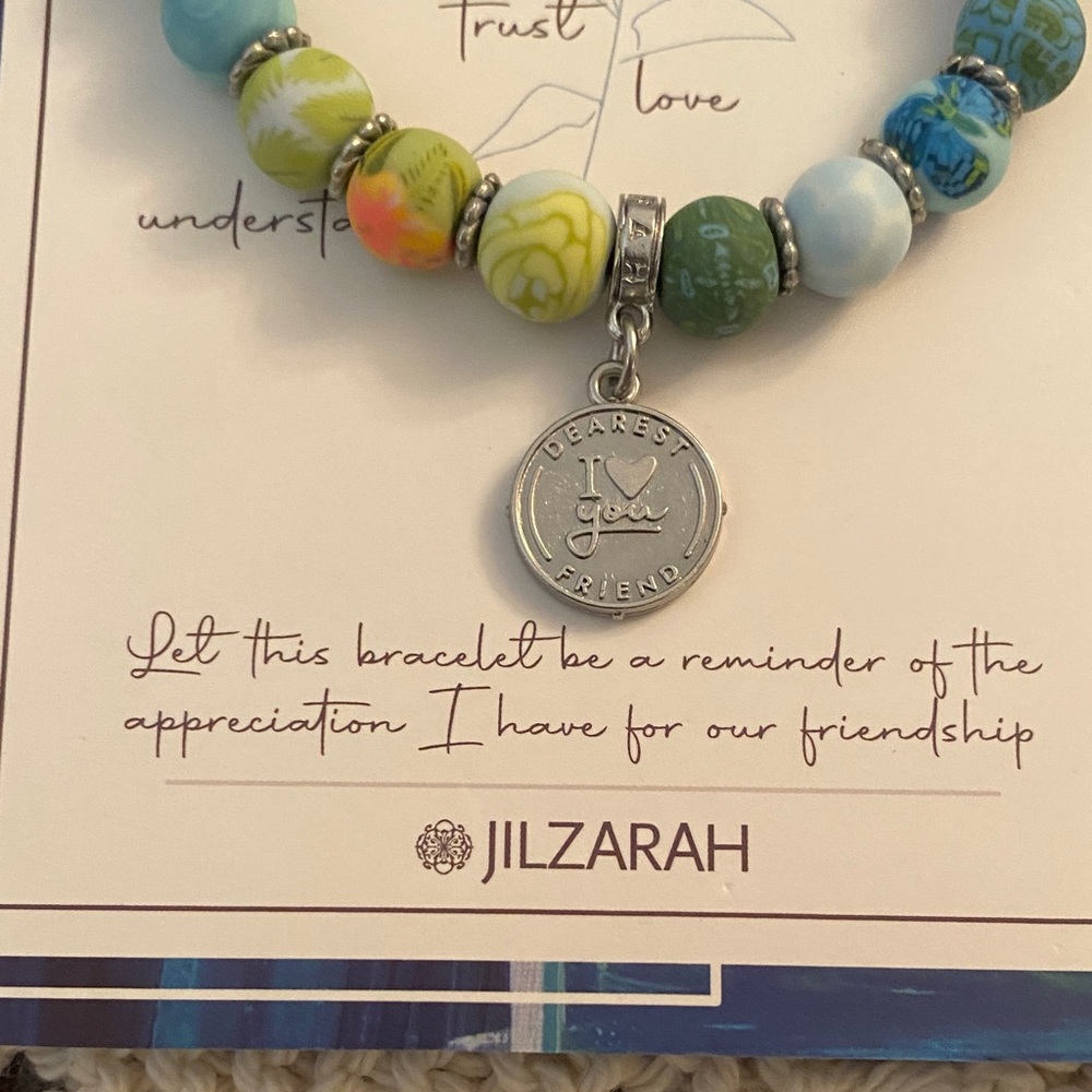 Colorful Artisan Beaded Friendship Bracelet 
Giftable - Picture 8 of 9